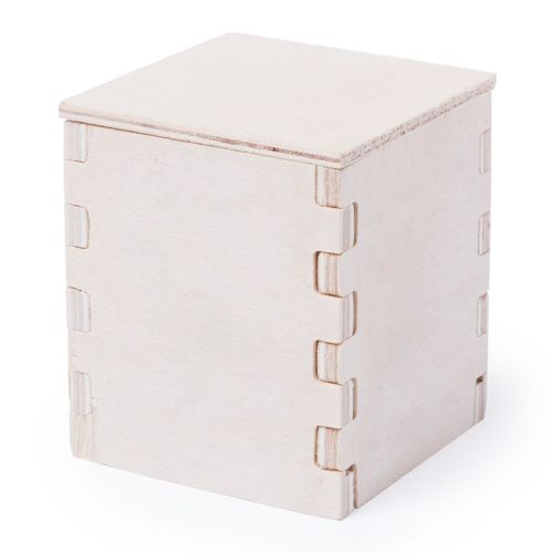 Træ urtepotte med mynte - Billede 4